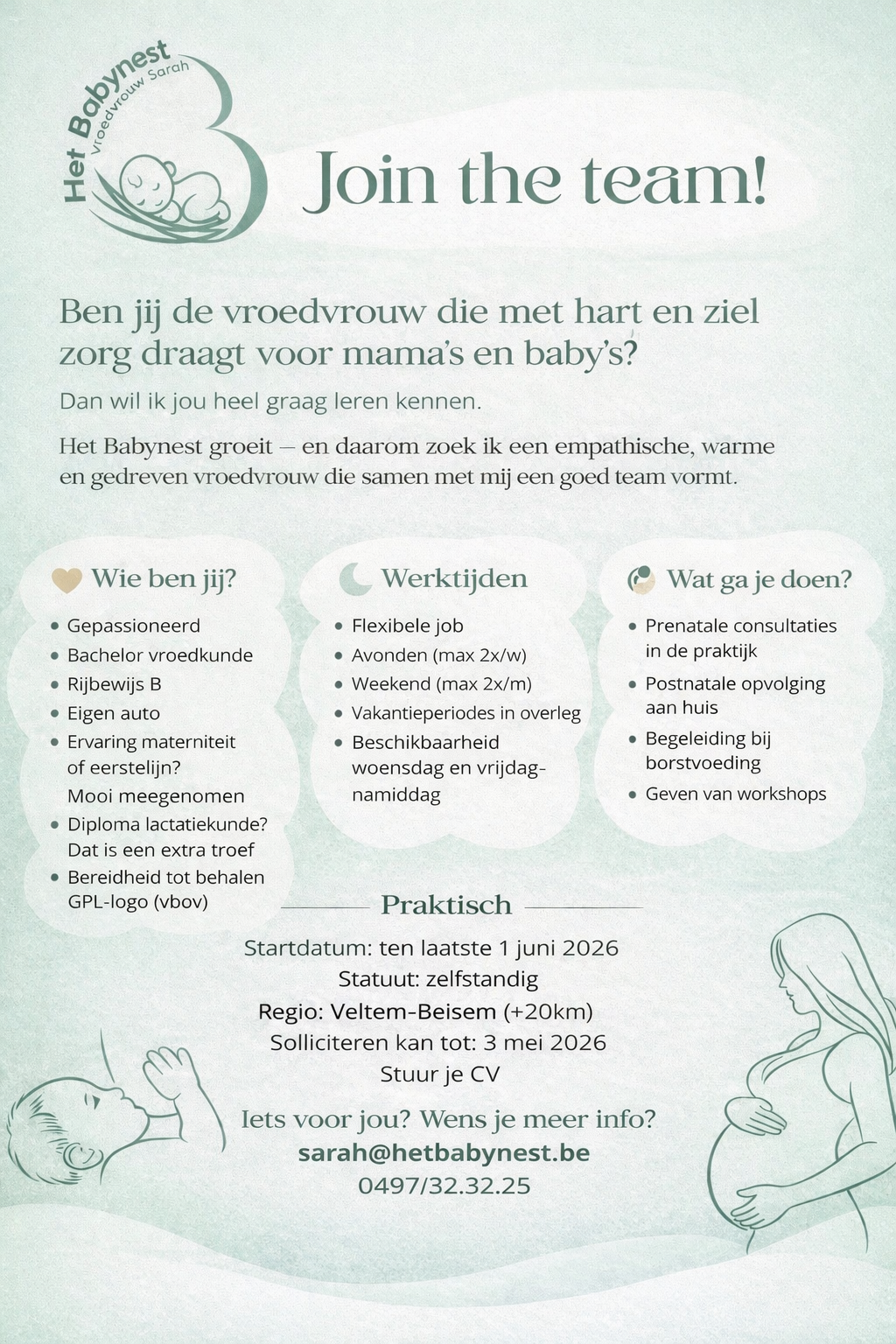 vacature babynest